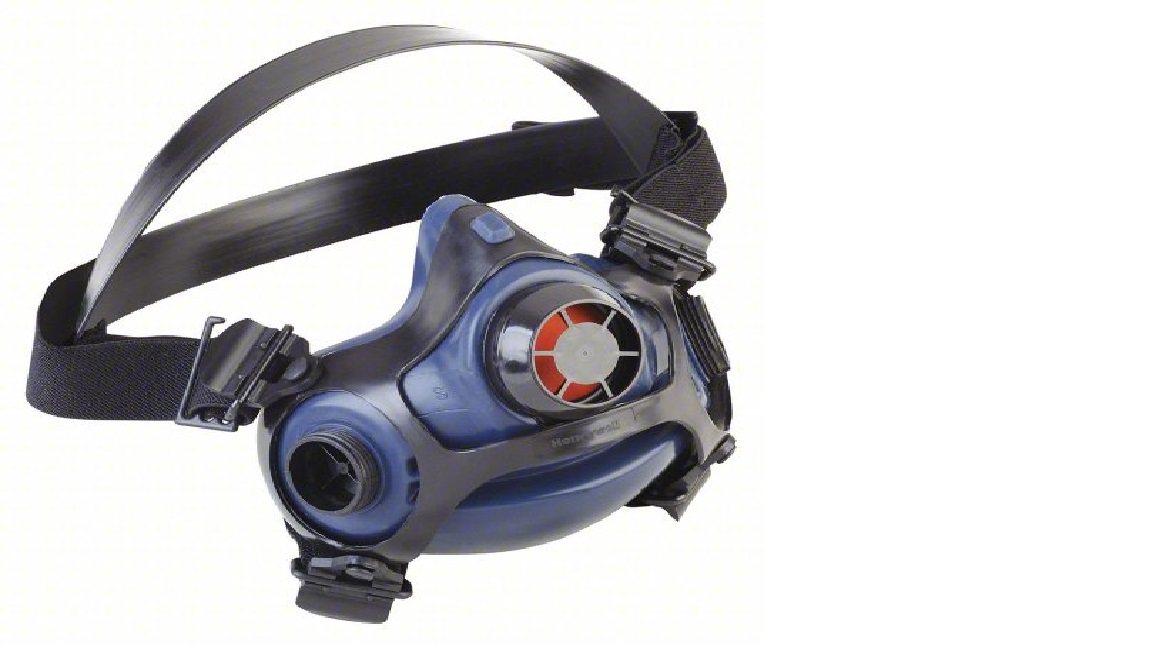 HALF MASK, TRIPLE FLANGE SILICONE, LARGE SIZED - Half Mask Respirators